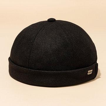 Chapeau de marin de chapeau de coton de hip hop de chapeaux de crâne de couleur unie
