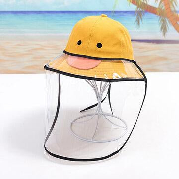 Chapeau de pêcheur de poussière pour enfants dessin animé mignon