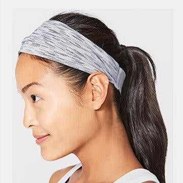 Yoga Cheveux Bande Bandeau élastique en cours d'exécution Bandeau absorbant la transpiration