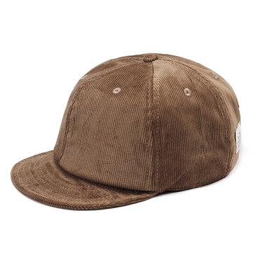 Casquette de baseball en velours côtelé