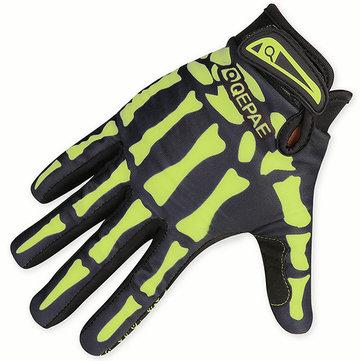 Gants d'équitation à séchage rapide Mitaines durables avec doigts complets