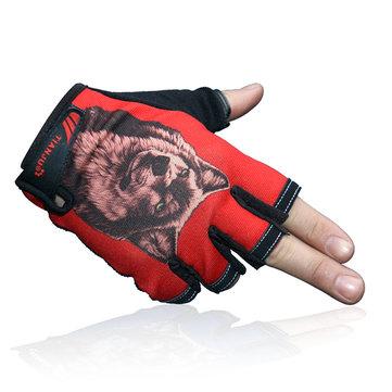 Gants de pêche demi-doigts mince antidérapant respirant en plein air
