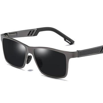 Boîte Lunettes De Soleil Polarisées Alliage Lunettes De Soleil