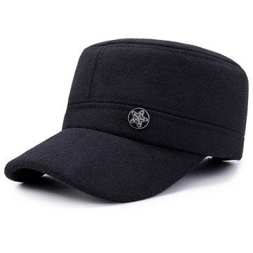 Casquette plate en coton sauvage