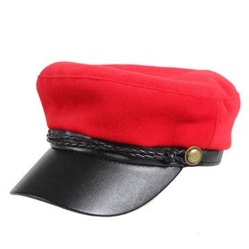 Casquette Beret Française Style Velours