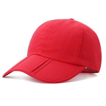Casquette de baseball pliable à séchage rapide