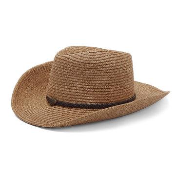 Chapeau de paille léger et pliable à large bord