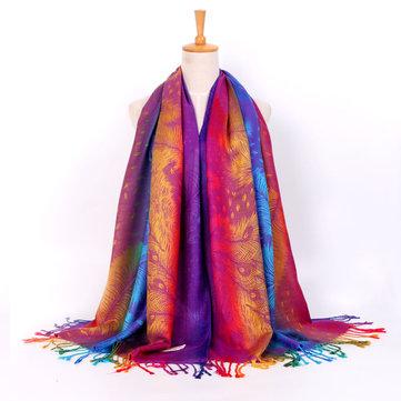 Châle à broderie rétro Soft