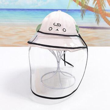 Chapeau de pêcheur de poussière pour enfants dessin animé mignon