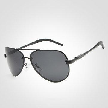 Lunettes de soleil polarisées avec monture en métal