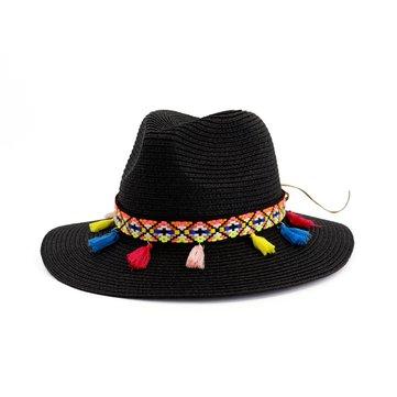 Chapeau de paille de jardinage de plage