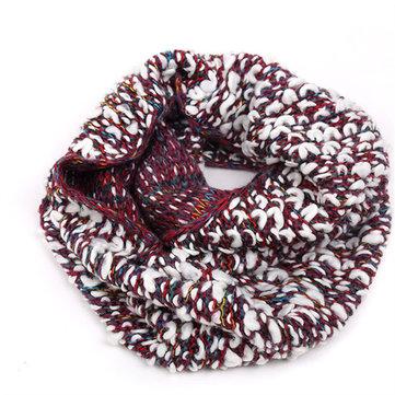 Écharpe d'anneau de collier coloré extérieur coupe-vent écharpes