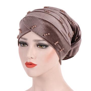 Bonnet Musulman Perle Velours