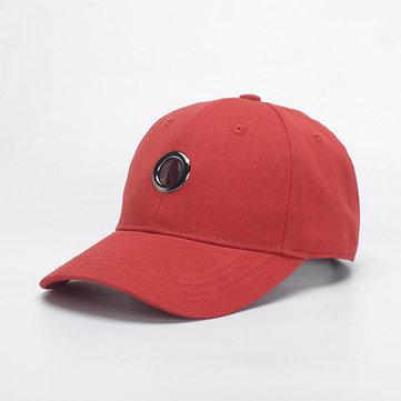 Casquette de baseball à bord frisé