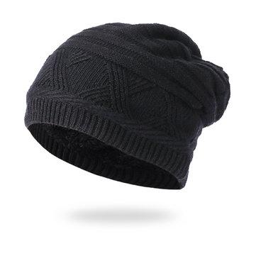 Bonnet tricoté chaud bonnet