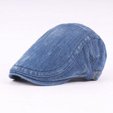 Béret en denim lavé
