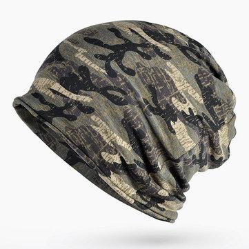 Bonnet en coton de camouflage