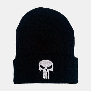 Chapeau en tricot sauvage décontracté brodé Chapeau hip-hop chapeau sauvage