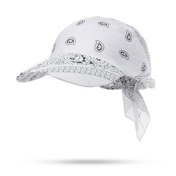 Chapeau d'écharpe carré Chapeau pare-soleil d'extérieur en coton noué