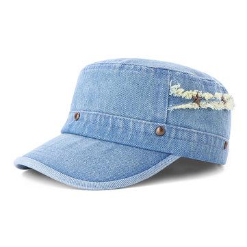 Vogue Denim Flat Cap