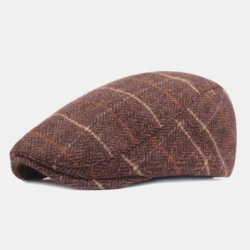 Chapeaux avant à visière réglable en béret de coton lavé