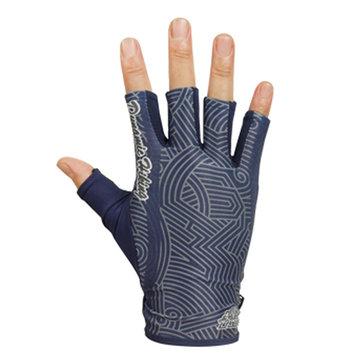Gants respirants fins à demi-doigts