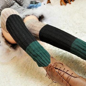 Chaussettes de compression Chaussettes en laine Chaussettes à coutures tricolores