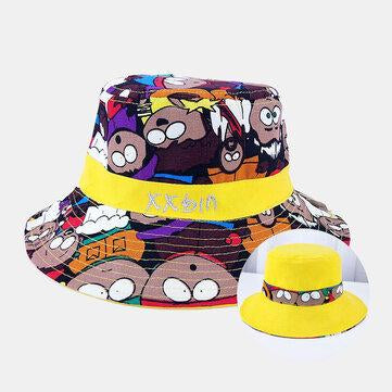 Chapeau de pêcheur de chapeau de pêcheur de dessin animé drôle pour enfants