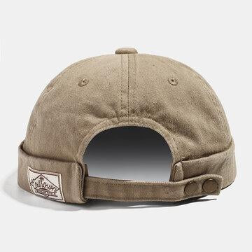 COLLROWN Casquettes de tête de mort ajustables en coton lavé