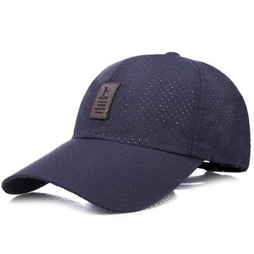 Casquette de baseball respirante et ajustable à séchage rapide