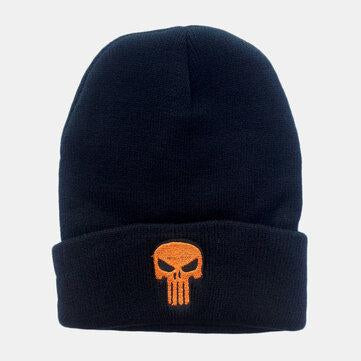 Chapeau en tricot sauvage décontracté brodé Chapeau hip-hop chapeau sauvage
