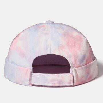 Bonnet Tie-dye Skull Cap Beanie Brimless Hat Beanie
