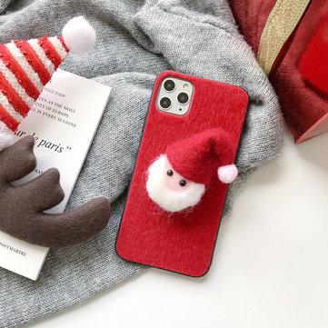 Cas de téléphone en trois dimensions de Noël