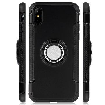 Etui de téléphone iPhone Creative 3D utile avec support à doigt