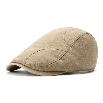 Casquette béret sauvage rétro en coton