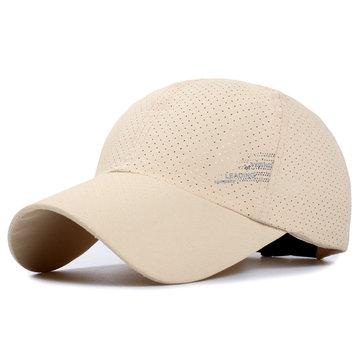 Mince casquette de baseball respirante à séchage rapide