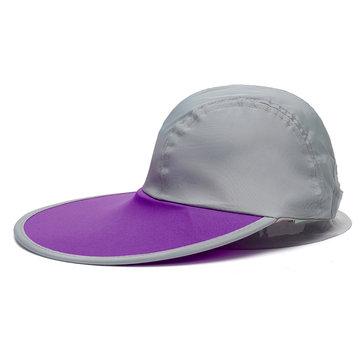 Casquette ajustable Big Visor anti-UV pliable pour la plage