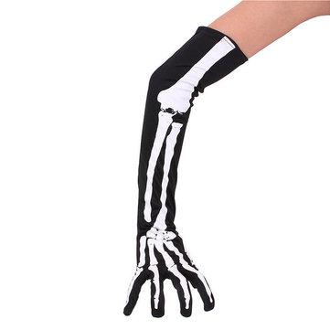 Halloween Aa Gantshollowen Cosplay Props Costume Os De La Main Os Longs Manches À La Main
