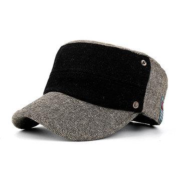 Chapeau plat en laine