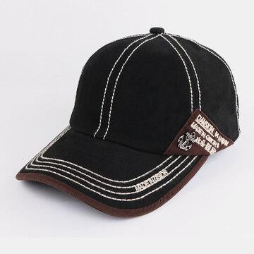 Casquette de broderie de style britannique Casquette de baseball anglaise en coton