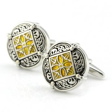 Boutons de Manchette Vintage Mariage Totem