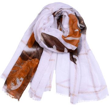 Foulards pare-soleil en tissage jacquard de coton