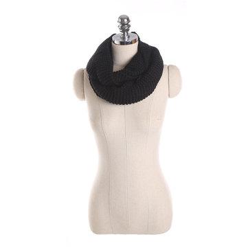 Écharpe cou en tricot épais chaud