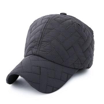 Casquette de baseball chaude extérieure d'hommes avec le eararmuff