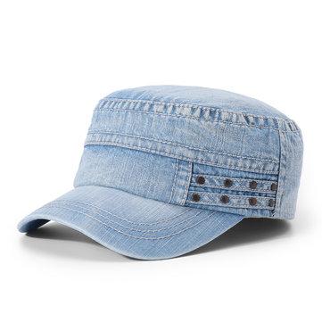 Bonnet plat à visière en coton Vogue