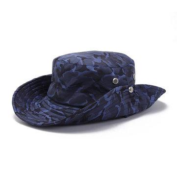 Chapeau de pêcheur camouflage en coton