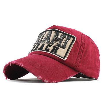Casquette de baseball Wild d'extérieur avec broderie de lettres Soft