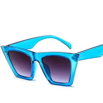 Lunettes de soleil multicolores à monture multicolore