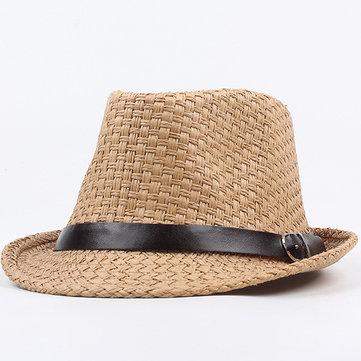 Chapeau de cowboy de paille vacances plage chapeau de soleil
