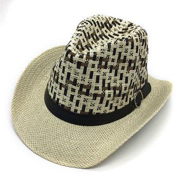 Casquette jazz respirant paille